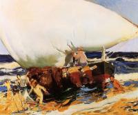 Joaquin Sorolla y Bastida - On the Beach Valencia